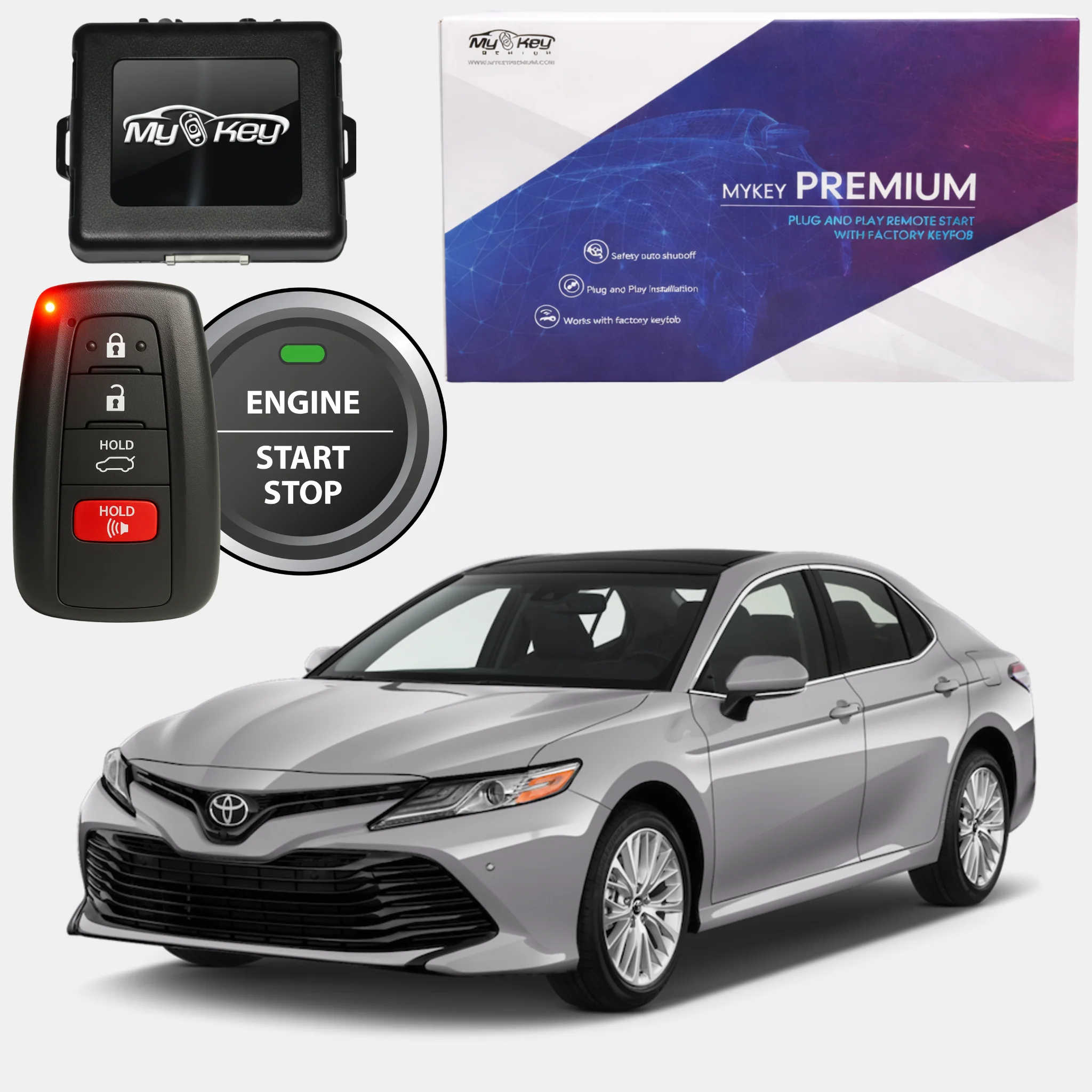 Toyota Camry Remote Start Kit β Plug & Play